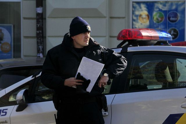 ДТП с участием патрульных в Днепре. Фото: informator.dp.ua