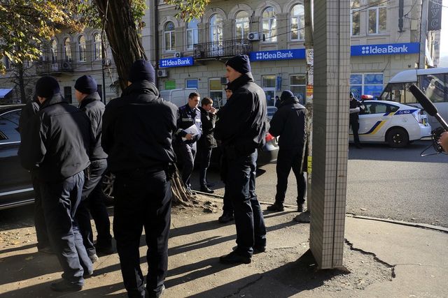 ДТП с участием патрульных в Днепре. Фото: informator.dp.ua