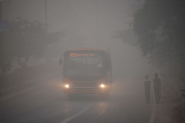 Загрязнение воздуха превышено в 70 раз, фото AFP