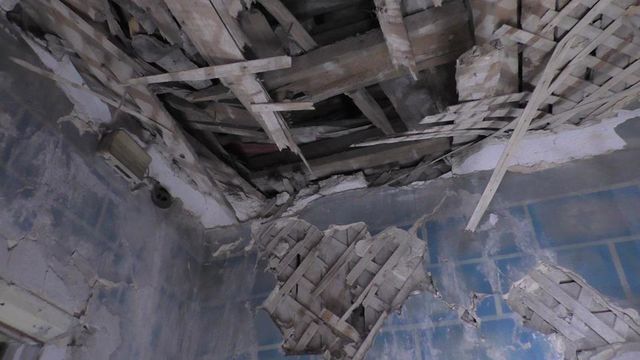 Последствия обстрела Красногоровки. Фото: соцсети