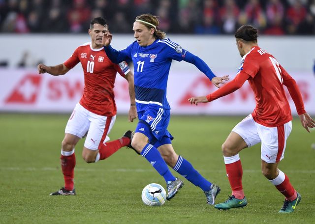 Швейцария – Фарерские острова – 2:0. Фото AFP