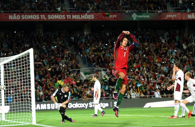 <p>Португалія – Латвія – 4:1. Фото AFP</p>