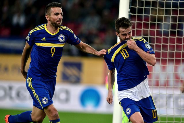 Греция – Босния и Герцеговина – 1:1. Фото AFP