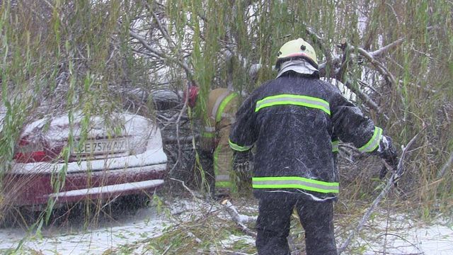 <p>Чернівці в снігу. Фото: ДСНС, molbuk.ua</p>