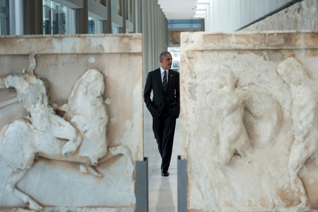 Президент США Барак Обама совершает свой последний зарубежный тур в должности главы государства, в ходе которого он посетит Грецию, Германию и Перу. Фото: AFP
