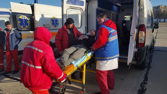 <p>В Одесі зустріли борт з пораненими військовими. Фото: Андрій Танцюра/Facebook</p>