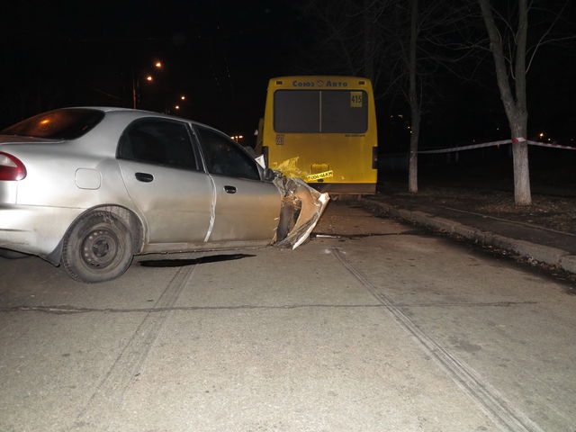 <p>Аварія на вул. Маршала Жукова. Фото: А.Ракітін</p>