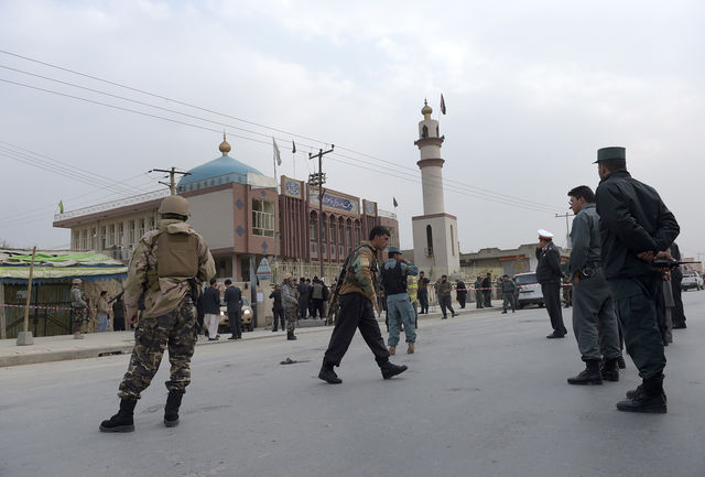 <p>Вибух в мечеті в Кабулі привів до безлічі жертв. Фото: AFP</p>