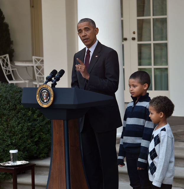 <p>Обама востаннє на президентській посаді помилував індичку, фото AFP</p>