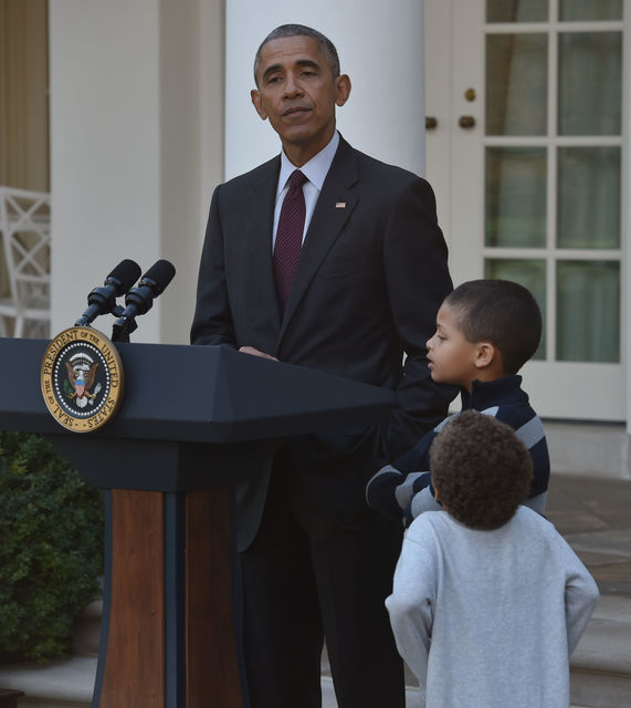 Обама в последний раз на президентском посту помиловал индейку, фото AFP