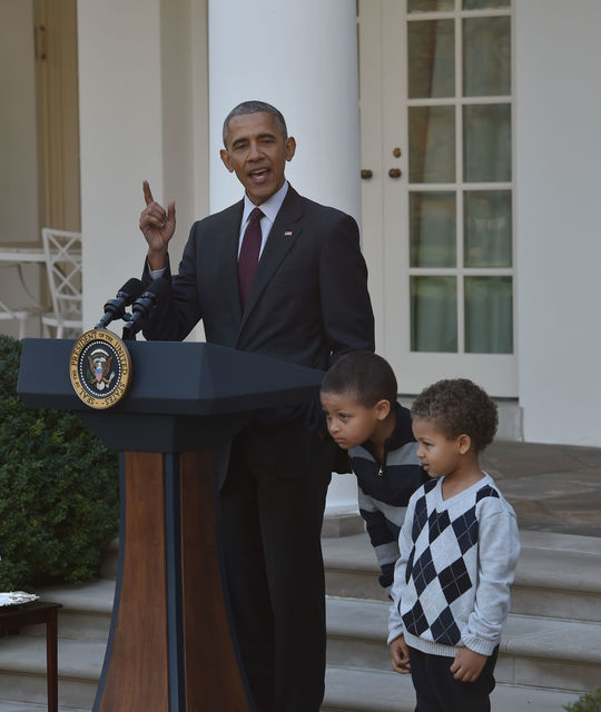 <p>Обама востаннє на президентській посаді помилував індичку, фото AFP</p>