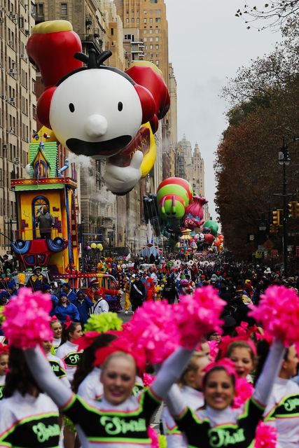 В Нью-Йорке состоялся парад ко Дню благодарения, фото AFP