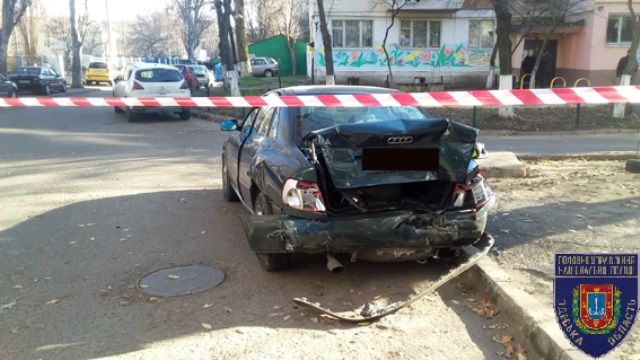 <p>В Одесі сталася стрілянина біля будівлі Київського райсуду. Фото: поліція</p>