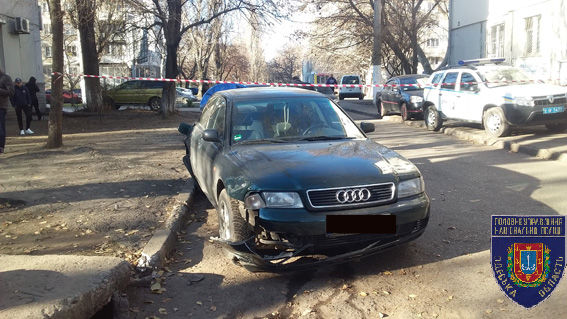 В Одессе произошла стрельба у здания Киевского райсуда. Фото: полиция