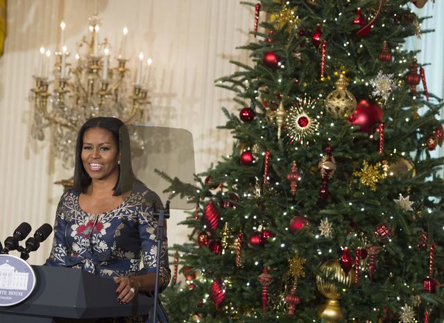 <p>Для Барака Обами і його дружини це буде останнє Різдво в Білому домі. Фото: AFP</p>
