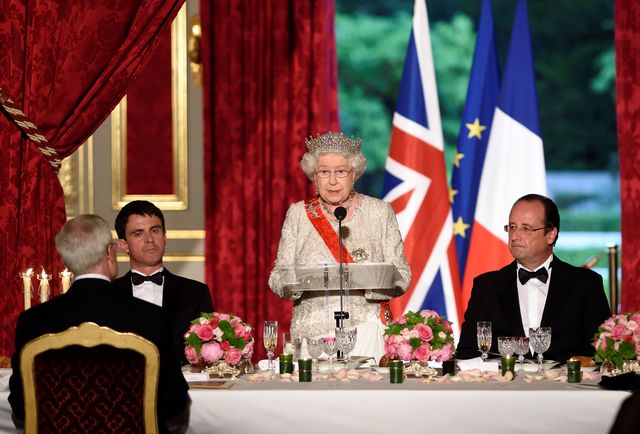 Зустріч з королевою Єлизаветою Другою. Червень, 2014 рік. Фото: AFP