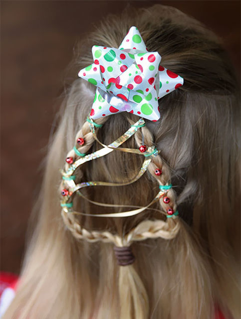 <p>Ідеї для новорічних зачісок. Фото: boredpanda.com</p>