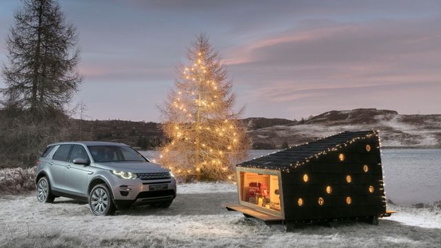 Land Rover Discovery Sport Christmas Cabin. Фото: Land Rover