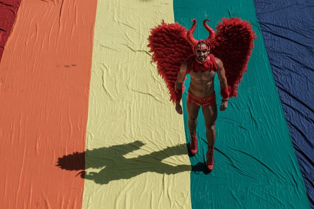 11 грудня 2016 року. У Бразилії пройшов традиційний гей-парад. Фото: AFP