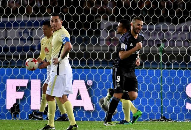 "Америка" – "Реал" – 0:2. Фото AFP