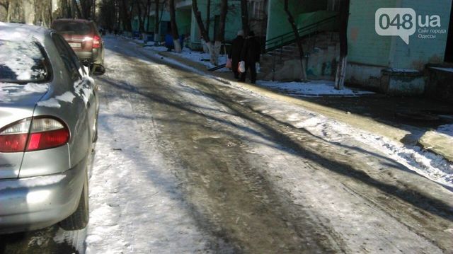 Одесса замерзла. Фото: 048.ua