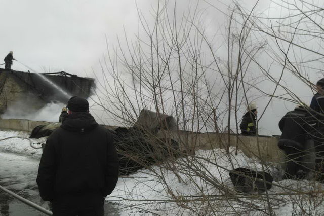 В Харькове – масштабный пожар. Фото: ГСЧС