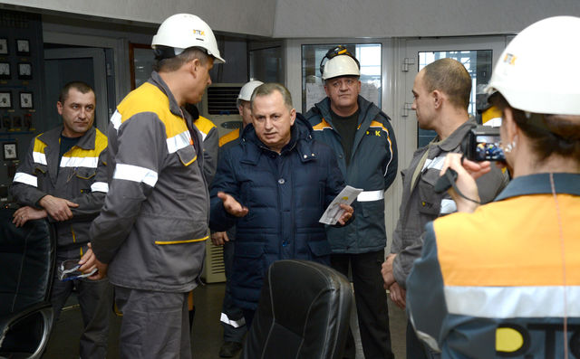 Колесников поговорил с энергетиками, фото пресс-служба ОП