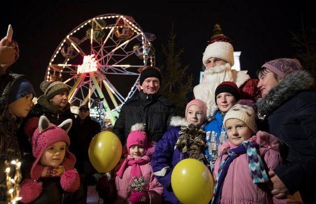 Мэр Киева записал новогоднее поздравление. Фото: "УДАР"