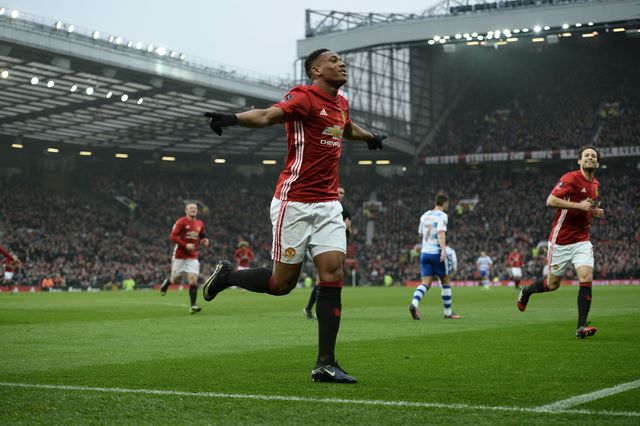 <p><span>"Манчестер Юнайтед" – "Редінг" – 4:0. Фото AFP</span></p>