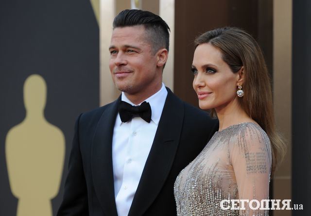 Джоли и Питт больше не вместе. Фото: AFP