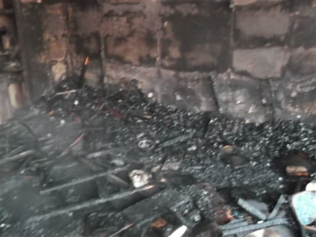 В Кривом Роге загорелась школа. Фото: ГСЧС