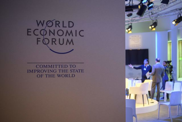 Экономический форум ежегодно проводится в швейцарском городе Давос и собирает экономическую и политическую элиту всего мира. Фото: AFP
