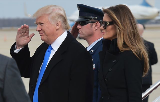Дональд и Меланья Трамп. Фото: AFP