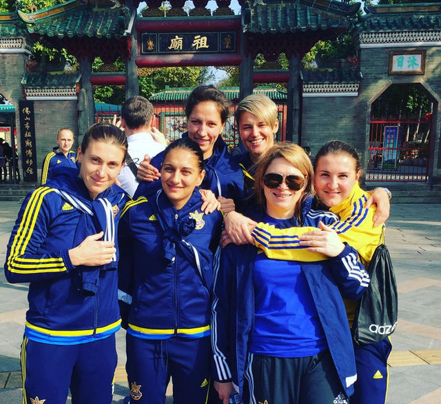 <p>Футболістки збірної України в Китаї. Фото Instagram</p>