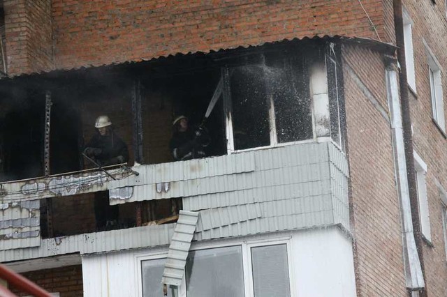 <p><span>У Вінниці сталася пожежа. Фото: ДСНС</span></p>