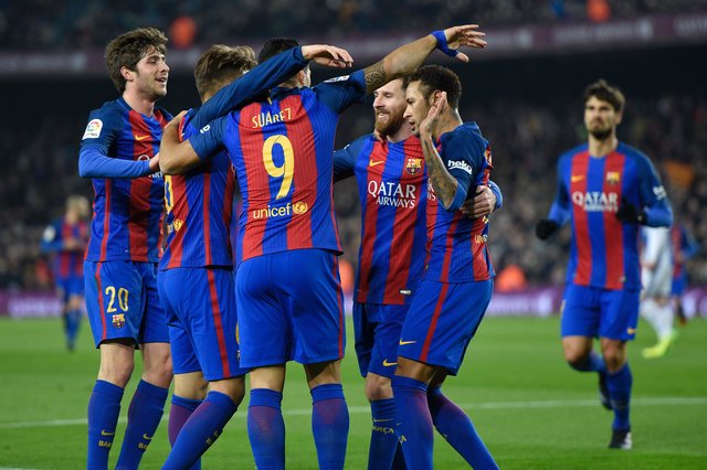 "Барселона" – "Реал Сосьедад" – 5:2. Фото AFP