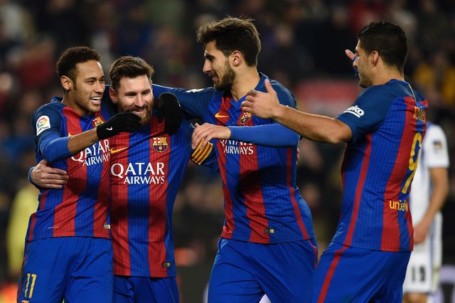 <p><span>"Барселона" – "Реал Сосьєдад" – 5:2. фото AFP</span></p>