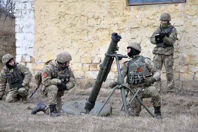 Военные учения на юге Украины. Фото: Министерство обороны