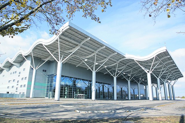 Внешний вид. Уже весной новый терминал планирует начать принимать пассажиров, прилетевших в Пальмиру. Фото: пресс-служба аэропорта