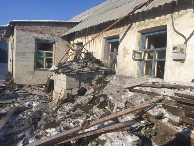 Разрушенные дома Авдеевки. Фото: Vyacheslav Abroskin / Facebook