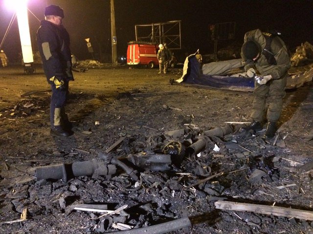 Последствия мегавзрыва в Донецке, фото Типичный Донецк