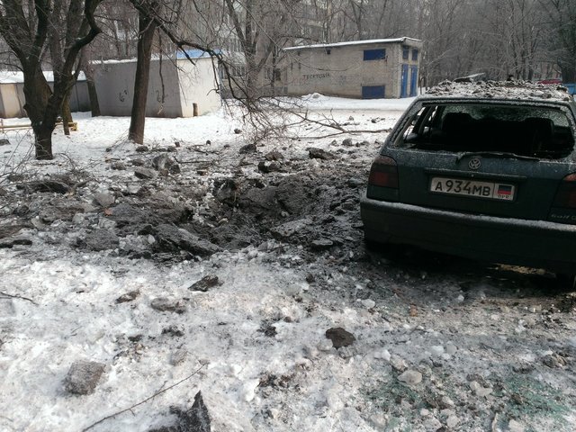 Боевики устроили адскую ночь жителям Донецка. Фото: соцсети