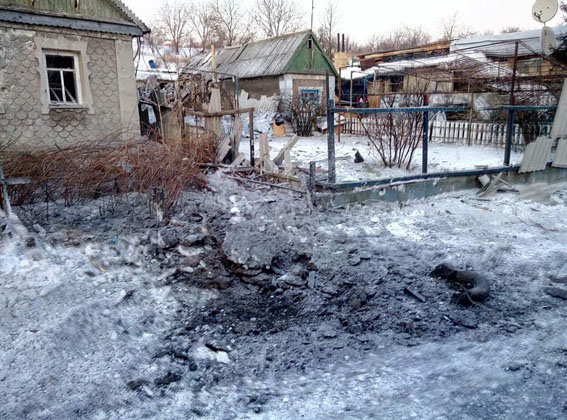 Боевики нанесли удар по Авдеевке. Фото: соцсети
