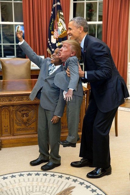 <p>Мем: #TinyPresident. Фото: соцмережі</p>