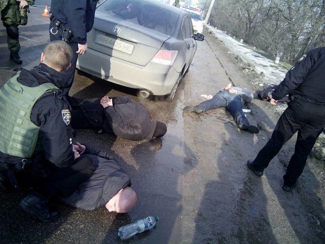 <p>У Кропивницькому сталася перестрілка і поліцейська погоня. Фото: соцмережі</p>