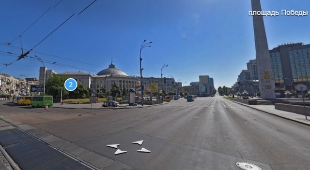 <p>Вулиці, які може затопити. Фото: Яндекс. Панорами</p>