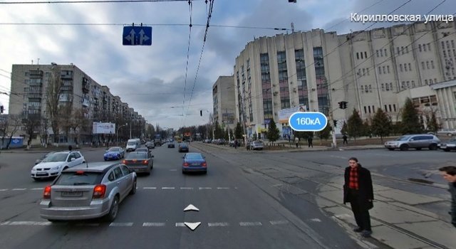 <p>Вулиці, які може затопити. Фото: Яндекс. Панорами</p>