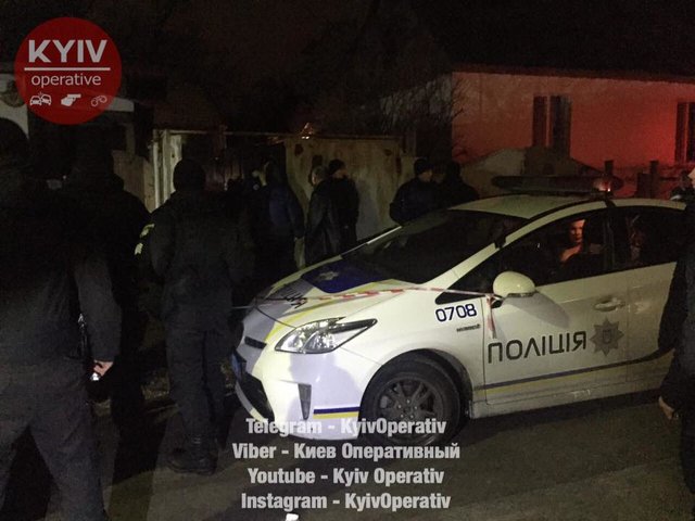 Водитель зарезал товарища. Фото: facebook.com/KyivOperativ