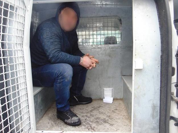 Одного из грабителей уже задержали. Фото: ГУ НП Киева