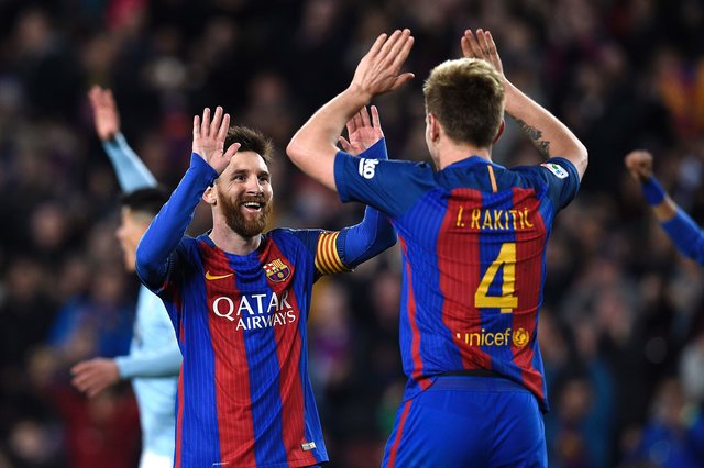 <p>"Барселона" – "Сельта" – 5:0. Фото AFP</p>